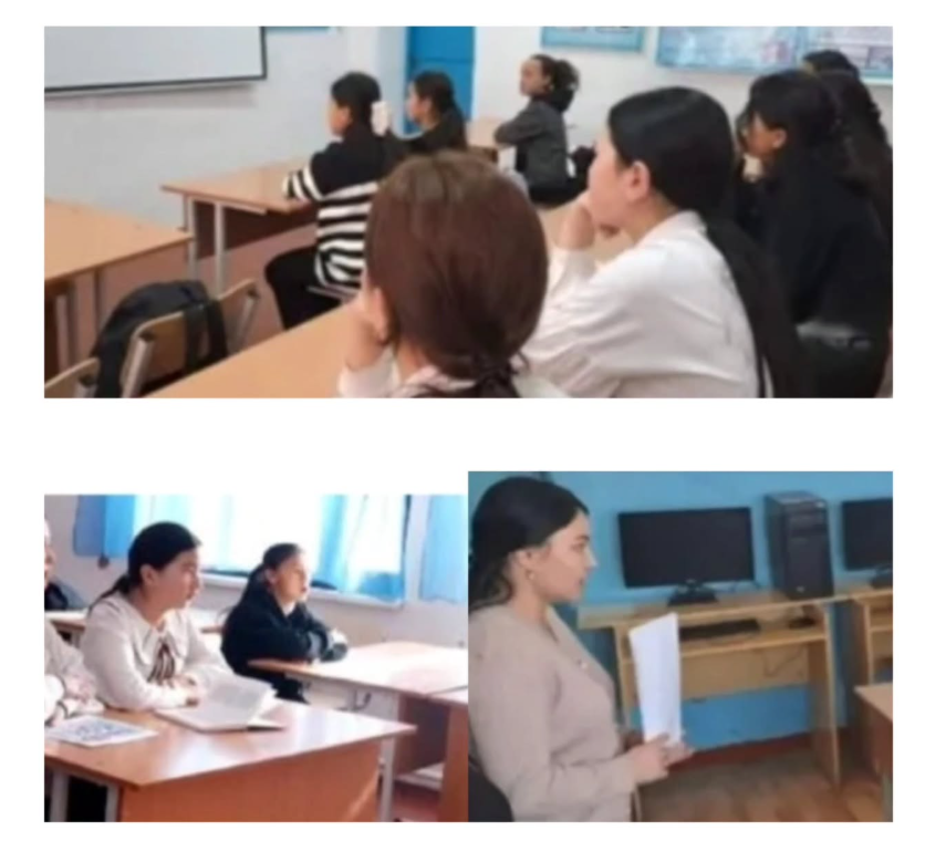 Жаңалық негізгі орта мектебінде 03.04.2026 күні 9 сынып оқушыларымен "Сіз күйзелісті жеңе аласыз ба?" тақырыбында тренинг өткізілді. Мақсаты: Емтихан алдындағы стрестің алдын алу.